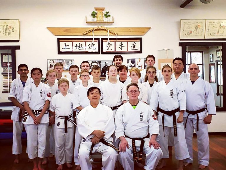 IUKF President Visits Bennett’s Karate
