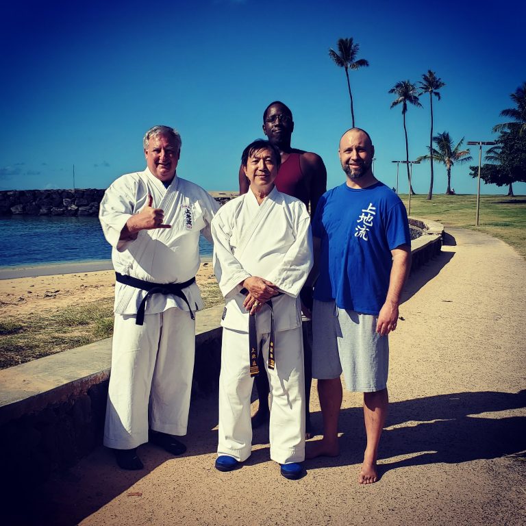 IUKF President Visits Honolulu Uechi-Ryu Dojo