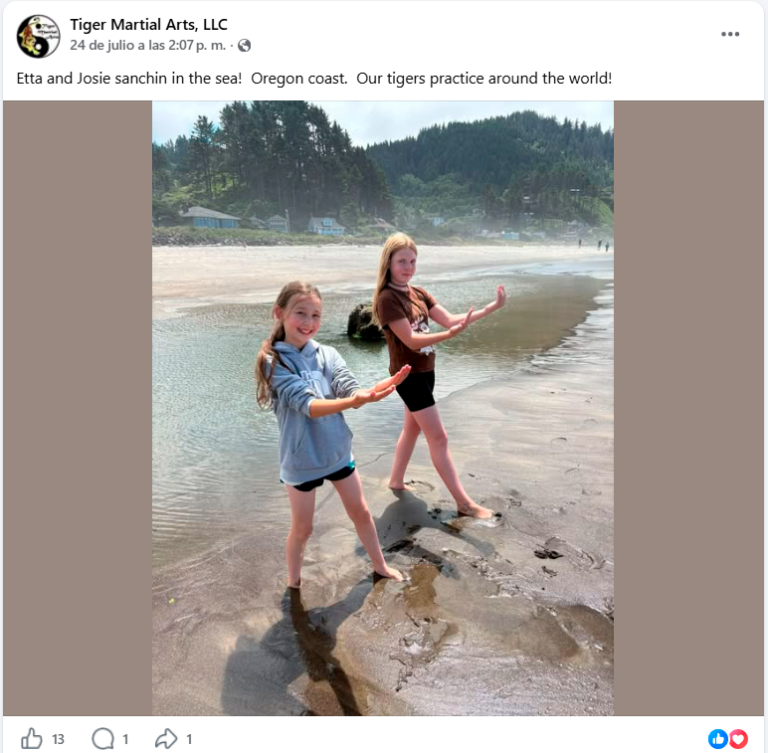 Sanchin-On-Tour! Tigers on Oregon Coast